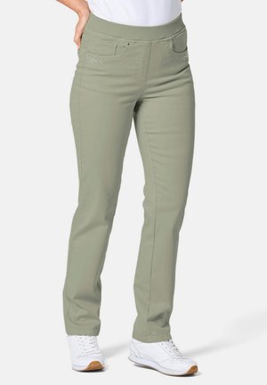 LOUISA - Slim fit jeans - moss green