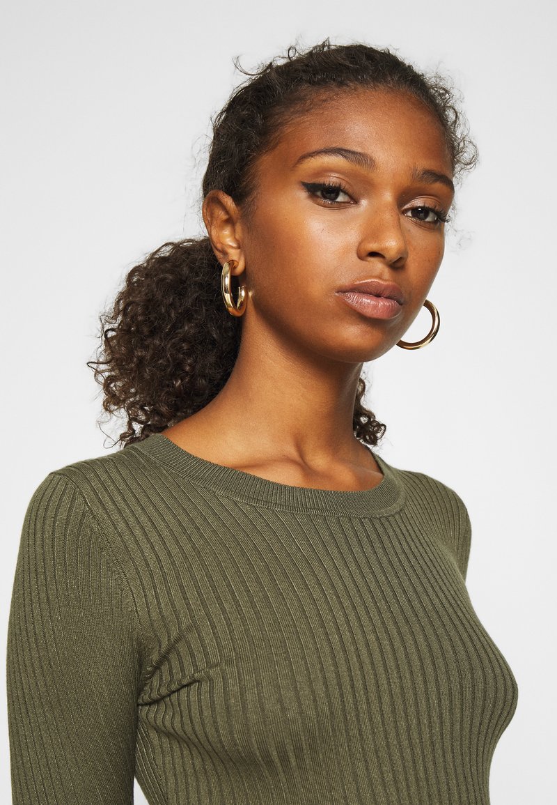 Damen Strickjacken | Even&Odd Strickpullover olive night/oliv - DG04807 Damen Strickjacken | Even&Odd Strickpullover olive night/oliv - DG04807