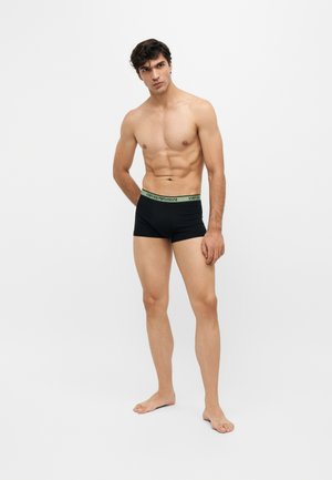 Emporio Armani, 3 PACK - Boxer aderenti - black/black/green