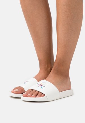 SLIDE PRIDE - Ciabattine - bright white