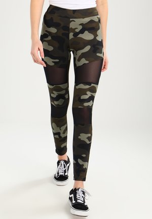 TECH - Legging - wood/black