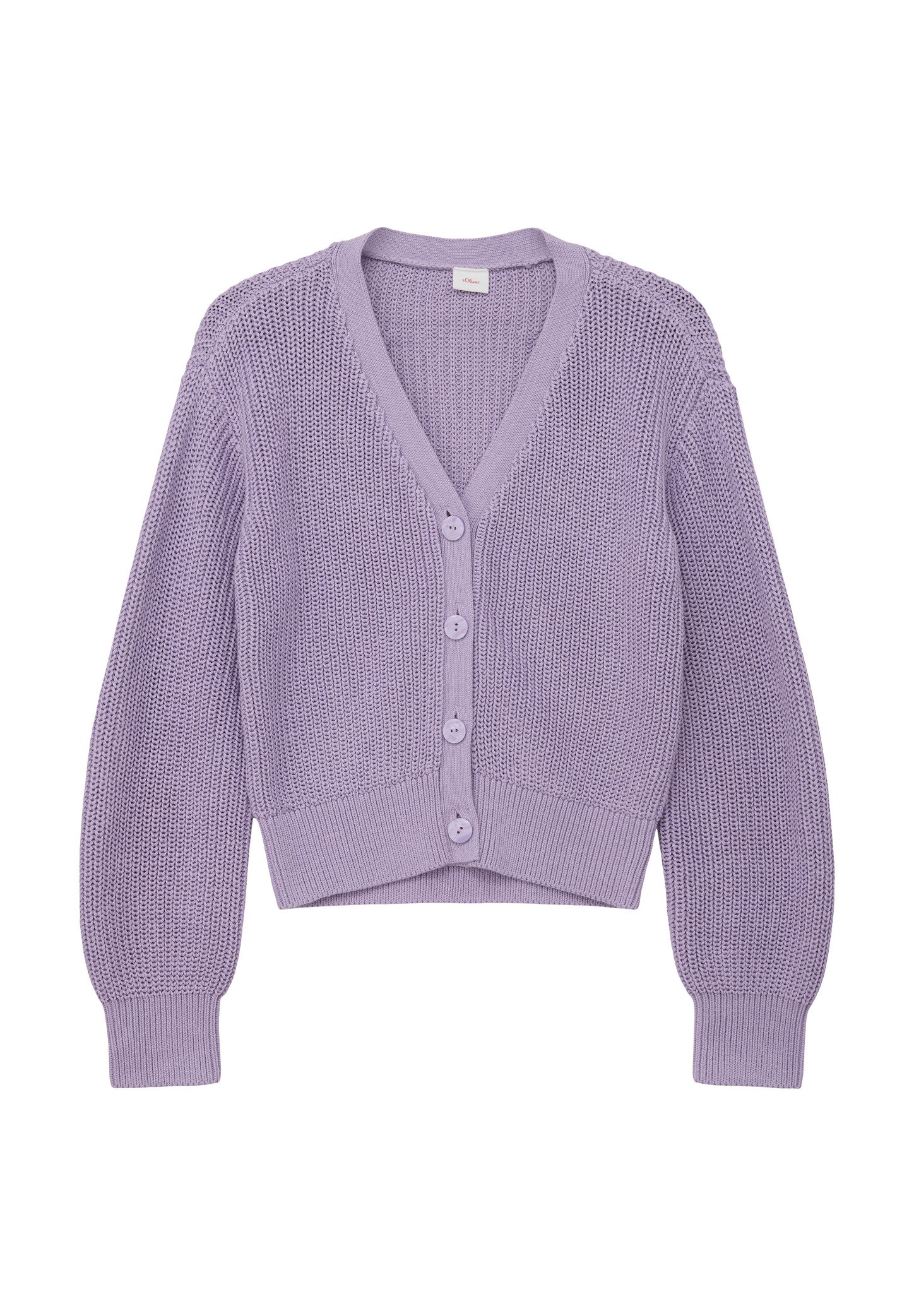 pg OLIVER | LAVENDER　39 s.Oliver MIT V-AUSSCHNITT - Strickjacke - lavendel/lila - Zalando