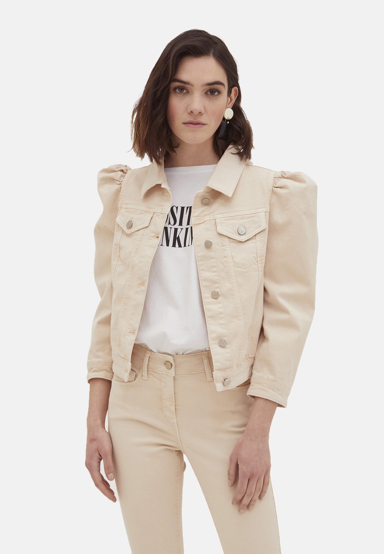 Motivi Giacca di jeans - bianco - Zalando.it