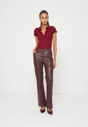 Even&Odd by Zalando, Панталони - brown/bordeaux