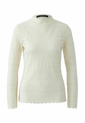 Oui, LANGARMSHIRT - Long sleeved top - whitecap gray