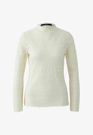 Oui, LANGARMSHIRT - Langarmshirt - whitecap gray