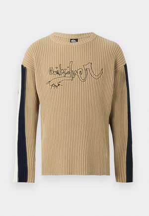 Quiksilver, UNISEX - Svetrík - khaki