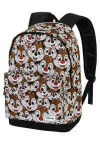 Karactermania DISNEY HIGH SCHOOL - Mochila escolar - Chip & Dale brown
