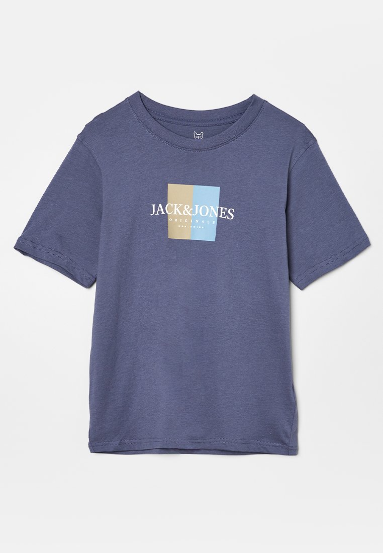 Jack & Jones Junior T-shirt print blauw Jack & Jones Junior T-shirt print blauw