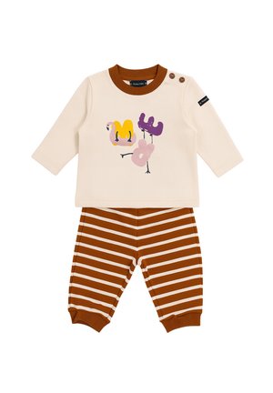 SET - Pyjama set - nature caramel café