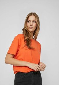 VILA BOXY  - Camiseta básica - tigerlily