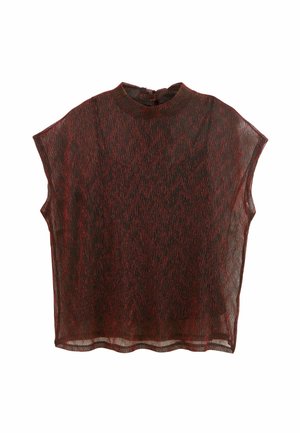 REGULAR FIT - Bluse - red black