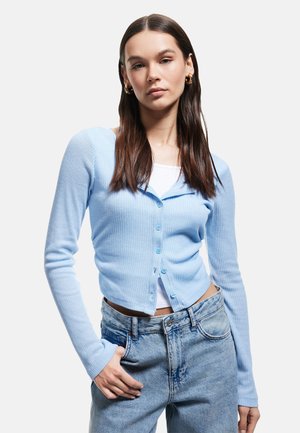 Strickjacke - blue