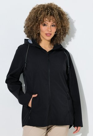 Ulla Popken, HYPRAR SOFTSHELL JACKET - Outdoorjakke - black