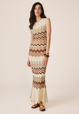 Alma en Pena Abito in maglia - Heather light brown