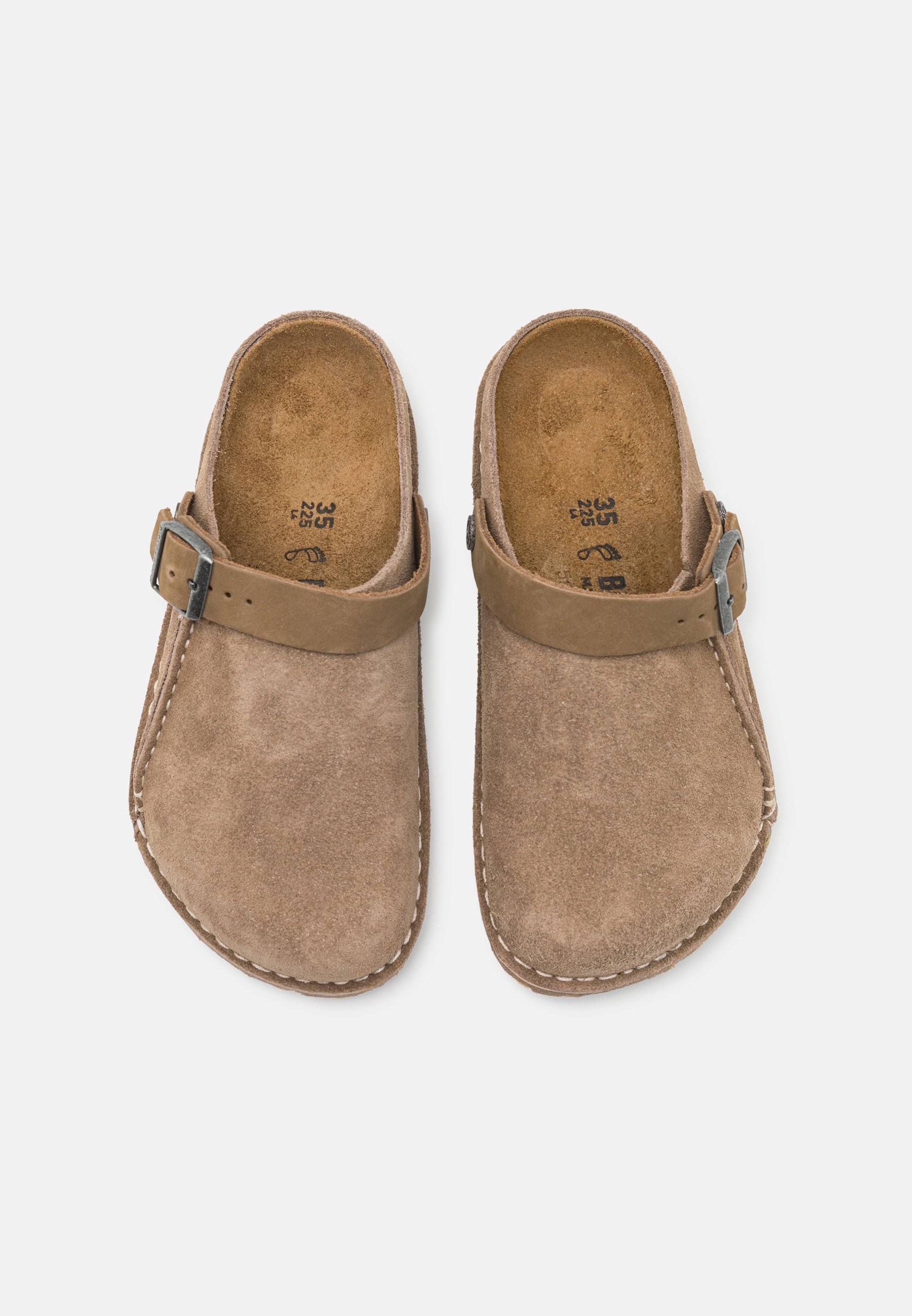 Birkenstock LUTRY PREMIUM LEVE REGULAR - Papuci - gray taupe/gri