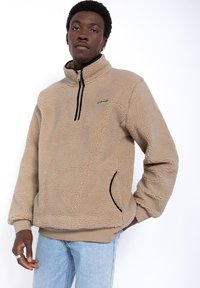 Schott SWANDRIC - Fleecepullover - beige