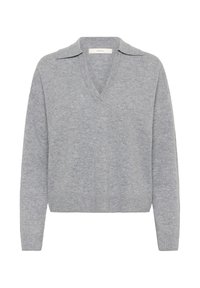 Polo majica - medium grey melange