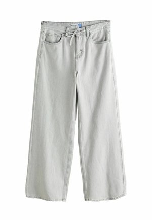 PETITE FIT - Wide Leg - grey denim