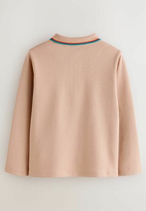 REGULAR FIT - LONG SLEEVE SIGNATURE  - Polo shirt - stone