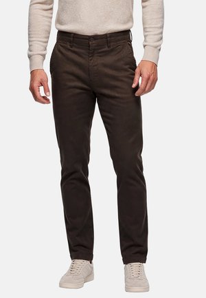 Gianni Lupo, PANTALONI - Pantaloni - marrone scuro