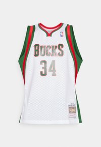 Mitchell & Ness NBA MILWAUKEE BUCKS GIANNIS ANTETOKOUNMPO SWINGMAN  - Article de supporter d'équipe de club - white