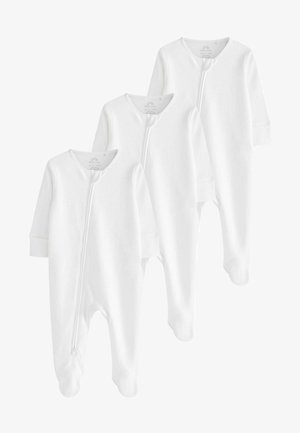 ESSENTIAL ZIPPED 3 PACK REGULAR FIT - Pidžame - white