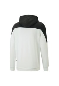 Puma AROUND THE BLOCK - Džemperis su gobtuvu - white black