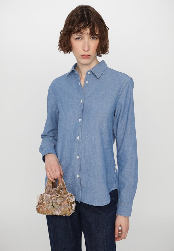 CAMICIA  - Button-down blouse - light denim2