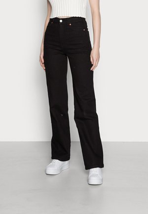 MOXY STRAIGHT - Straight leg -farkut - solid black