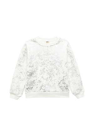 PATTERNED   - Sweatshirt - white