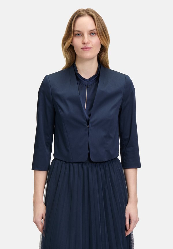 BOLERO UNIFARBEN - Blazer - dunkelblau