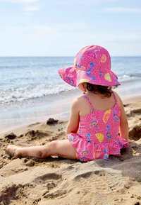 JoJo Maman Bébé FLOPPY SUN - REGULAR FIT - Müts - pink flamingo
