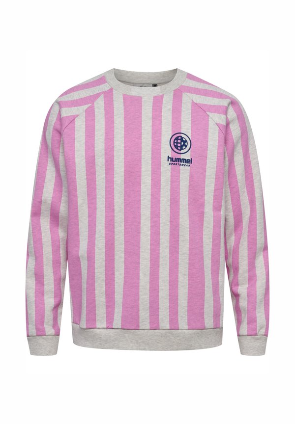 CREWNECK SOCCER LOVE - Sweatshirt - tofu melange violet2