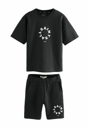 TIERRA SET - Tričko s potlačou - black
