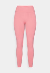 SEAMLESS HIGH WAIST  - Leggings - soft berry