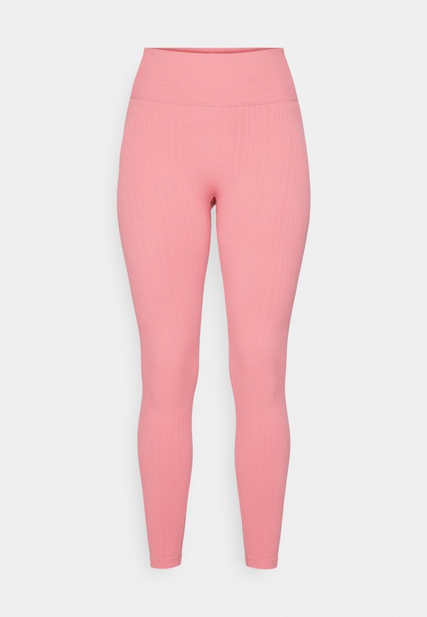 SEAMLESS HIGH WAIST  - Leggings - soft berry2