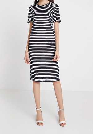 Žerzejové šaty - dark blue