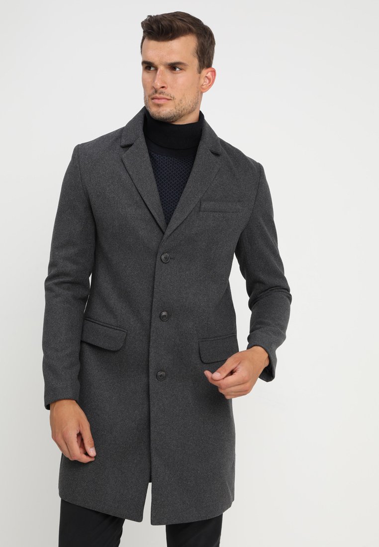 Pier One - Classic coat - mottled grey, Enlarge