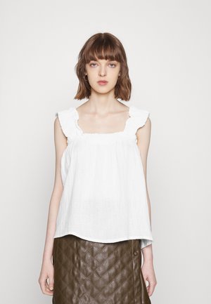 Pieces PCLELOU - Blusa - bright white