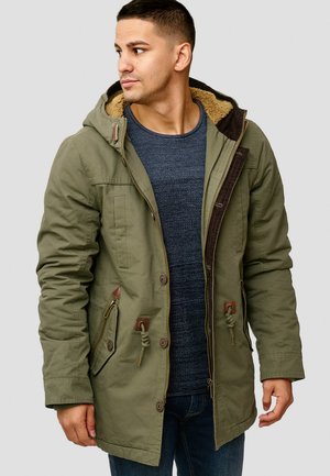 Winter coat - dark green