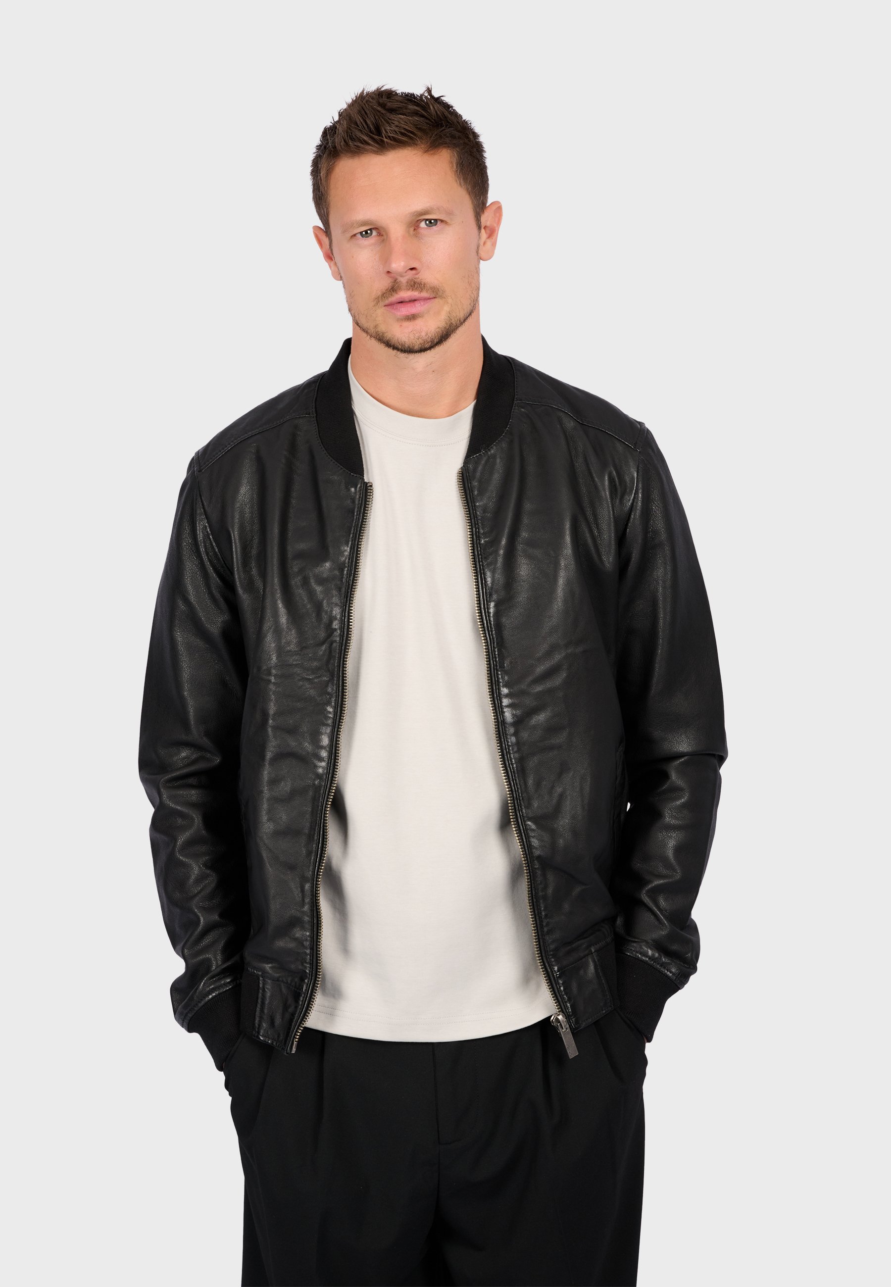 Oakwood DAILY - Bomber Jacket - black - Zalando.ie