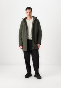 Samsøe Samsøe CLAUS JACKET - Waterproof jacket - forest night