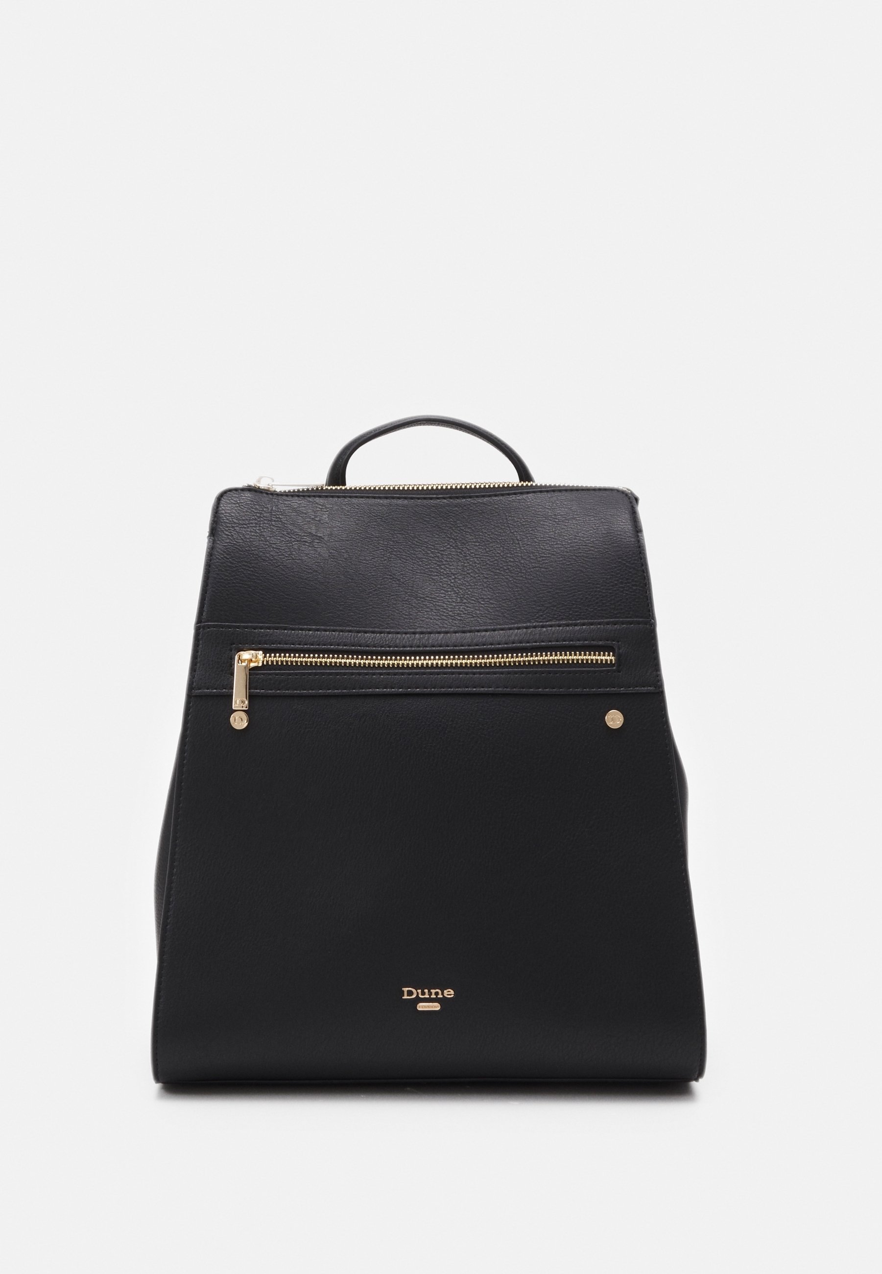 Dune London Black Leather Backpack VINTAGE Dune London Leather Backpack Womens Medium Black  main image 2