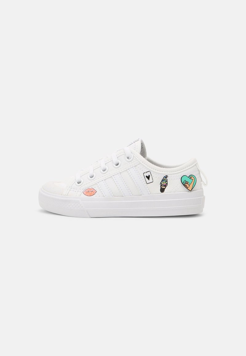 adidas Originals NIZZA UNISEX - Baskets basses - white