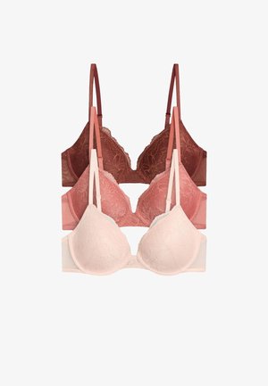 THE SET 3 PACK - Soutien-gorge à armatures - rust brown blush pink
