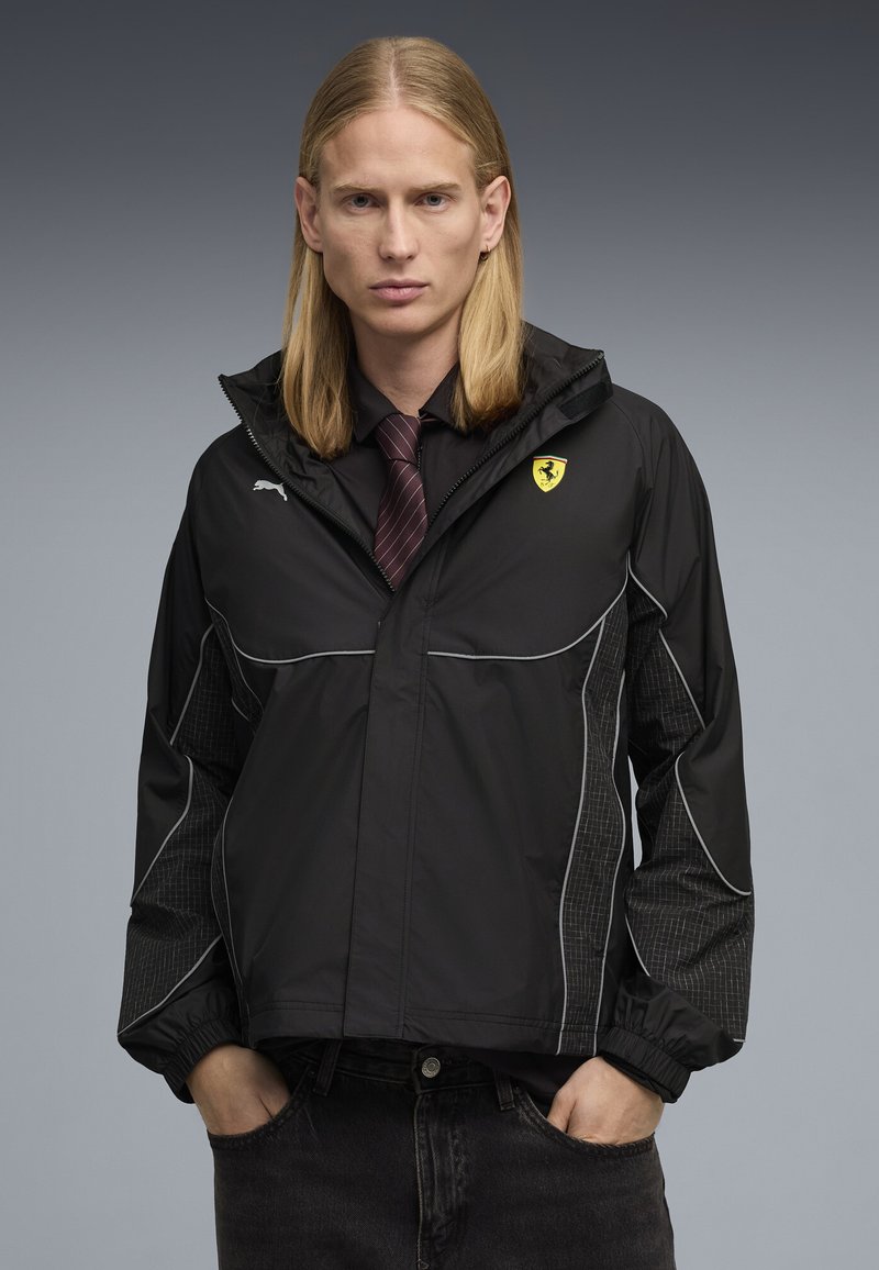 Puma SCUDERIA FERRARI X - Summer jacket - black - Zalando