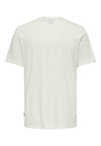 Only & Sons 2 PACK RUNDHALS KURZARM - T-Shirt print - braun grün