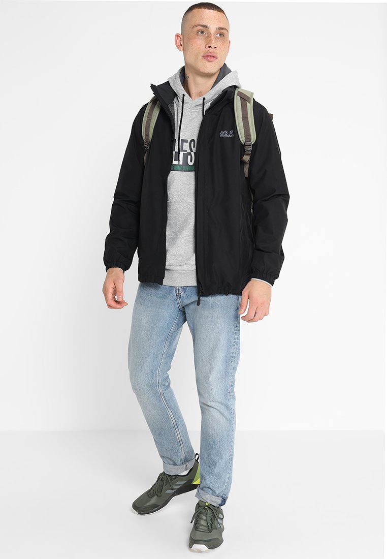 STORMY POINT JACKET Regenjacke wasserabweisende Jacke black STORMY POINT JACKET Regenjacke wasserabweisende Jacke black