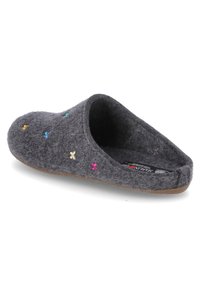Haflinger EVEREST FARFALLINE - Hausschuh - grau